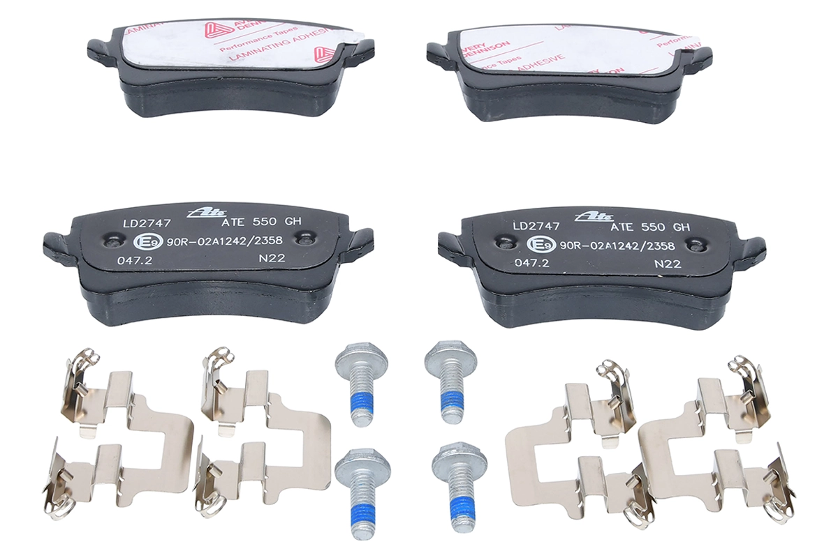 Brake Pad Set, disc brake ATE Ceramic 13.0470-2747.2