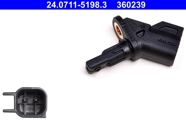 Sensor, wheel speed 24.0711-5198.3