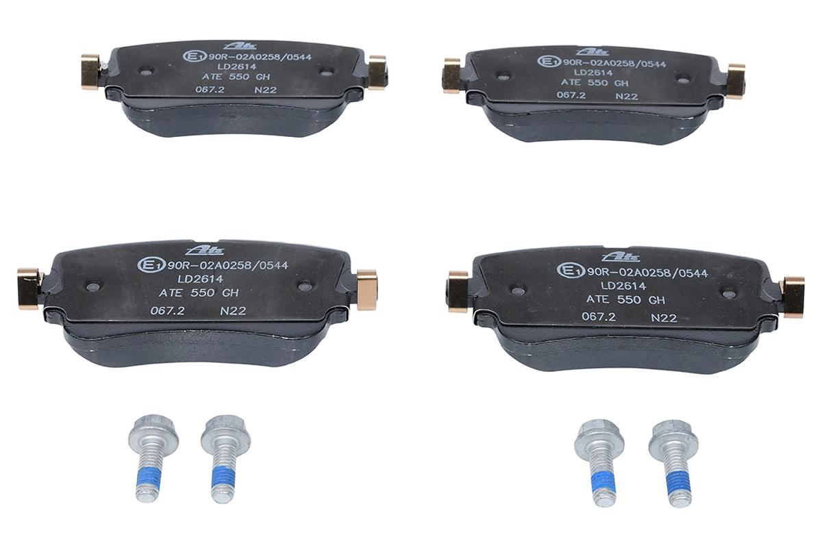 Brake Pad Set, disc brake ATE Ceramic 13.0470-2614.2