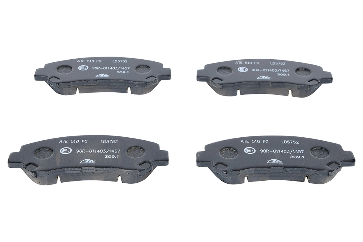 Brake Pad Set, disc brake ATE Ceramic 13.0470-5752.2