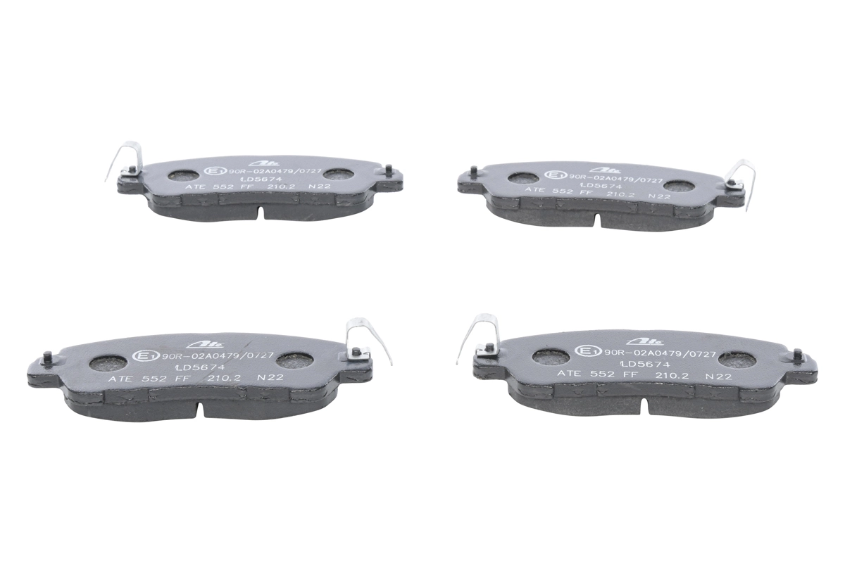 Brake Pad Set, disc brake ATE Ceramic 13.0470-5674.2