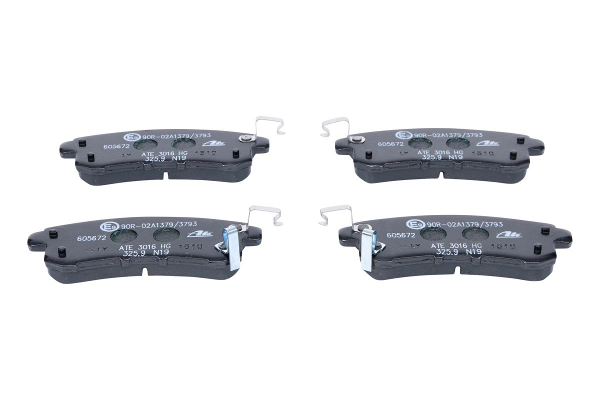 Brake Pad Set, disc brake 13.0460-5672.2