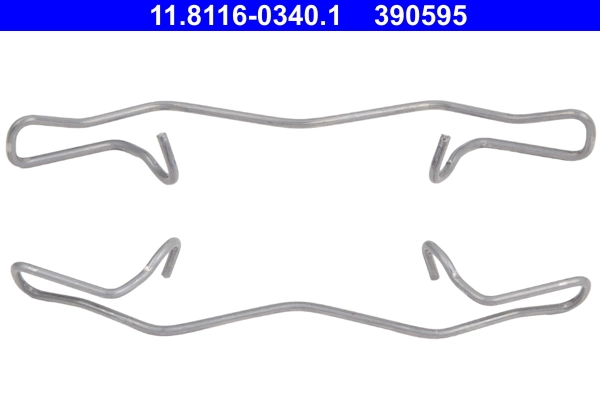 Spring, brake caliper 11.8116-0340.1