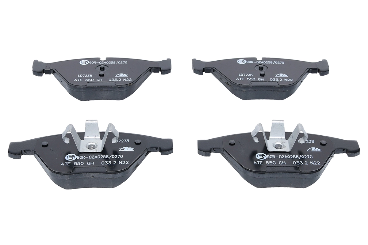 Brake Pad Set, disc brake ATE Ceramic 13.0470-7238.2
