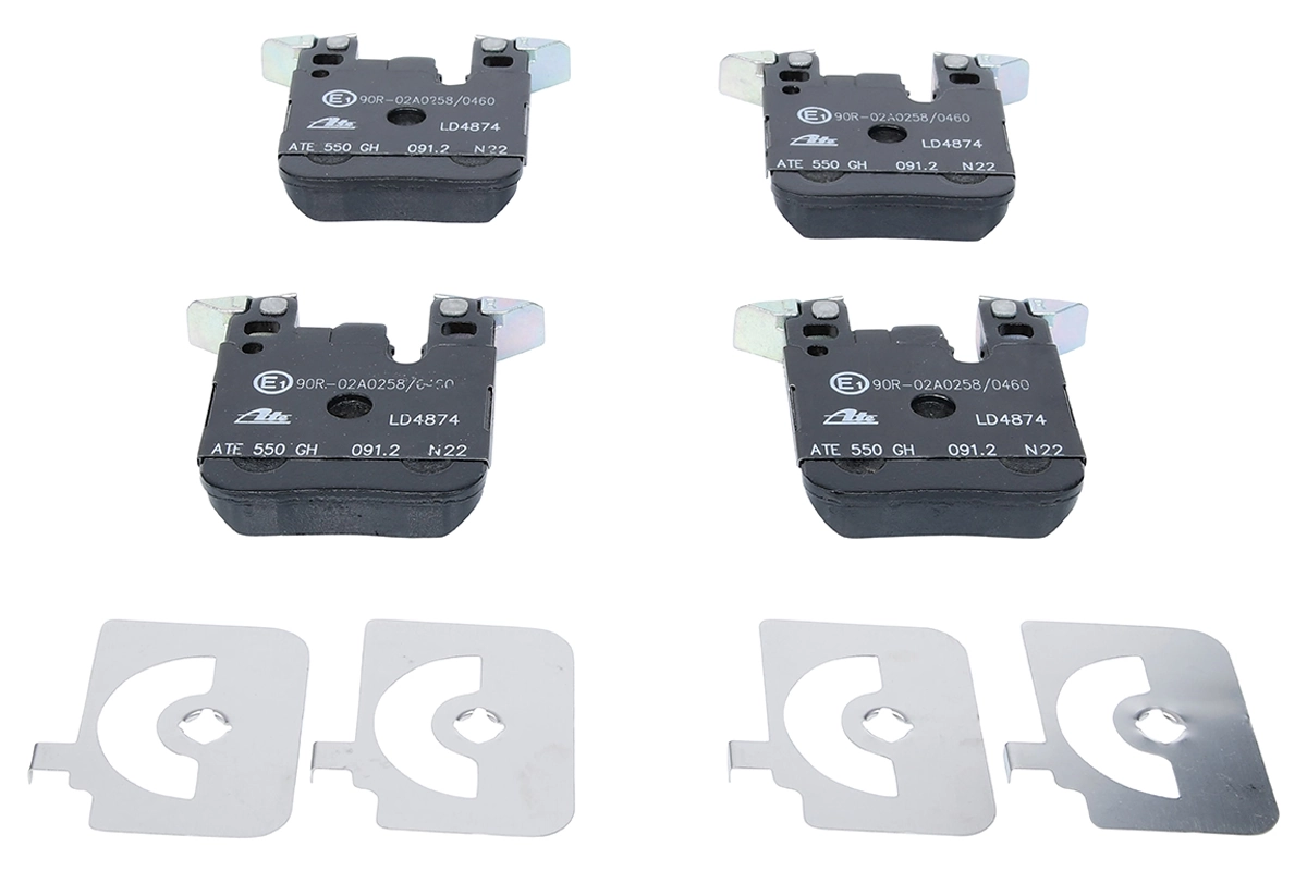 Brake Pad Set, disc brake ATE Ceramic 13.0470-4874.2