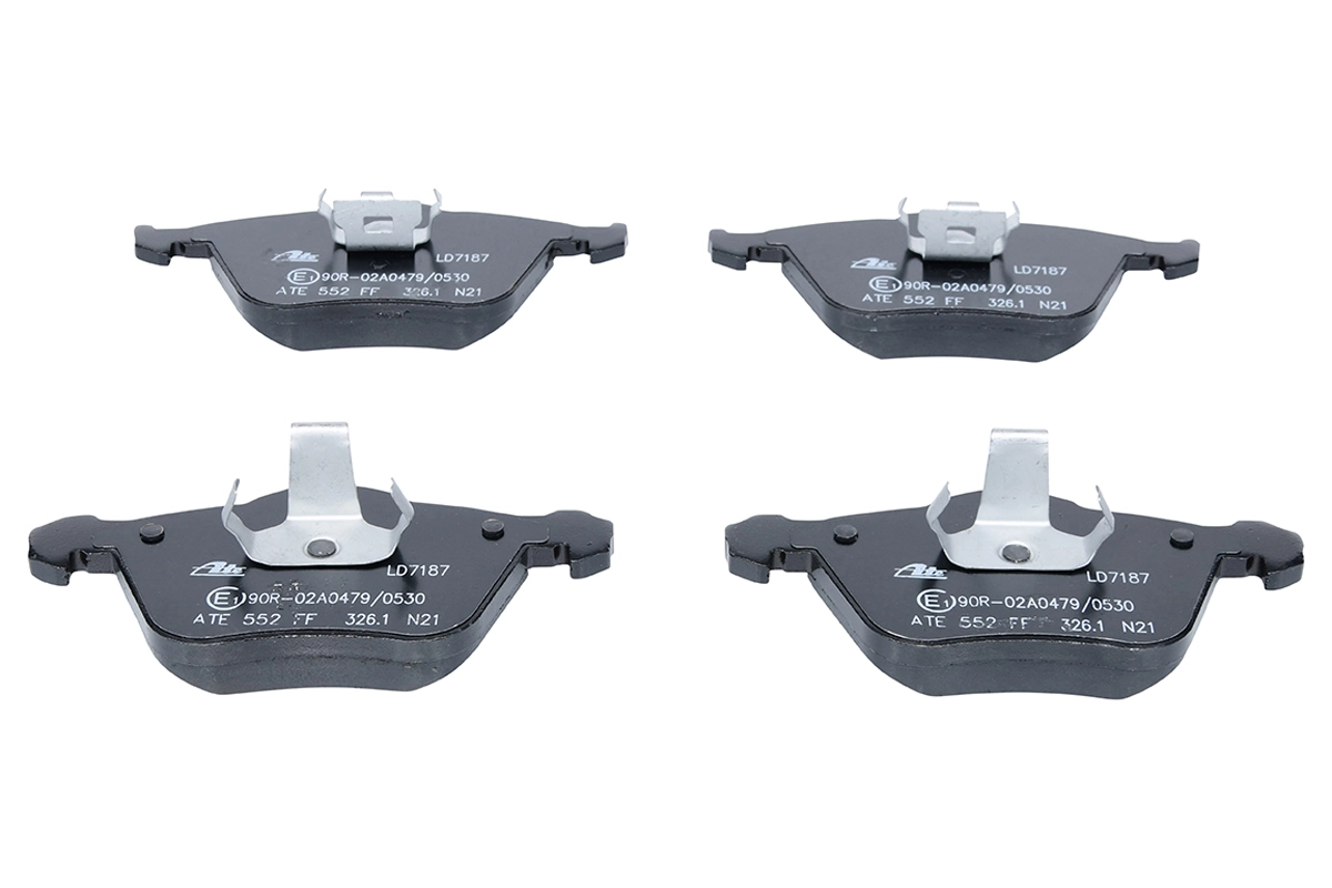 Brake Pad Set, disc brake ATE Ceramic 13.0470-7187.2