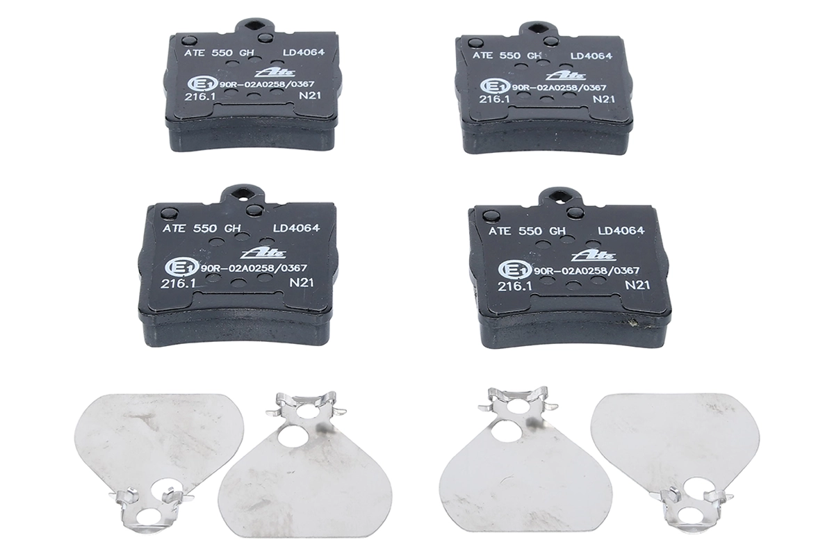 Brake Pad Set, disc brake ATE Ceramic 13.0470-4064.2