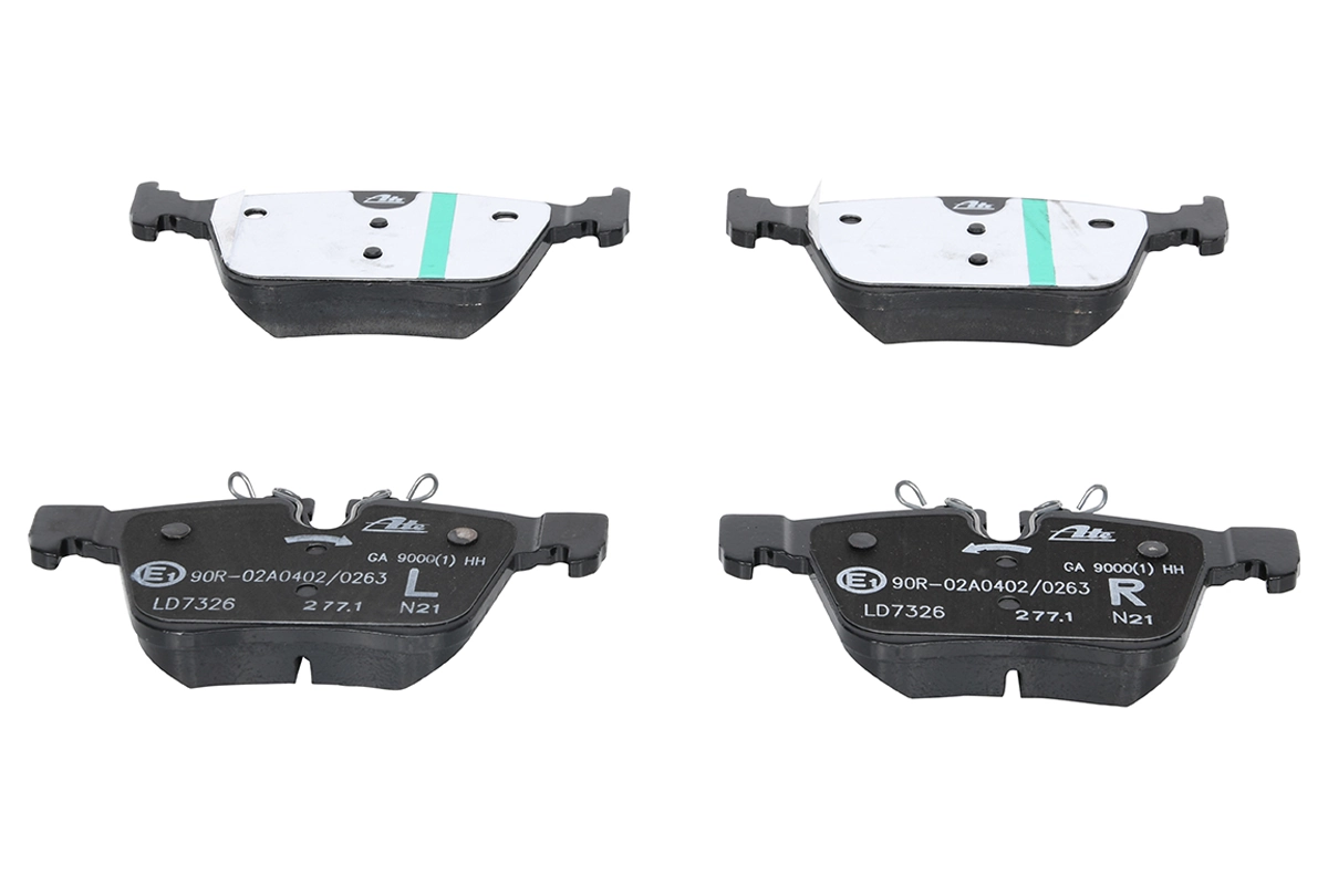 Brake Pad Set, disc brake ATE Ceramic 13.0470-7326.2