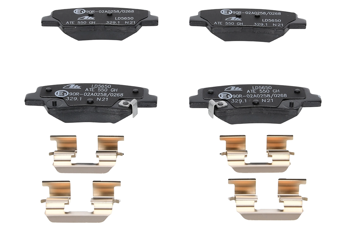 Brake Pad Set, disc brake ATE Ceramic 13.0470-5650.2