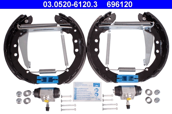 Brake Shoe Set Original ATE TopKit 03.0520-6120.3