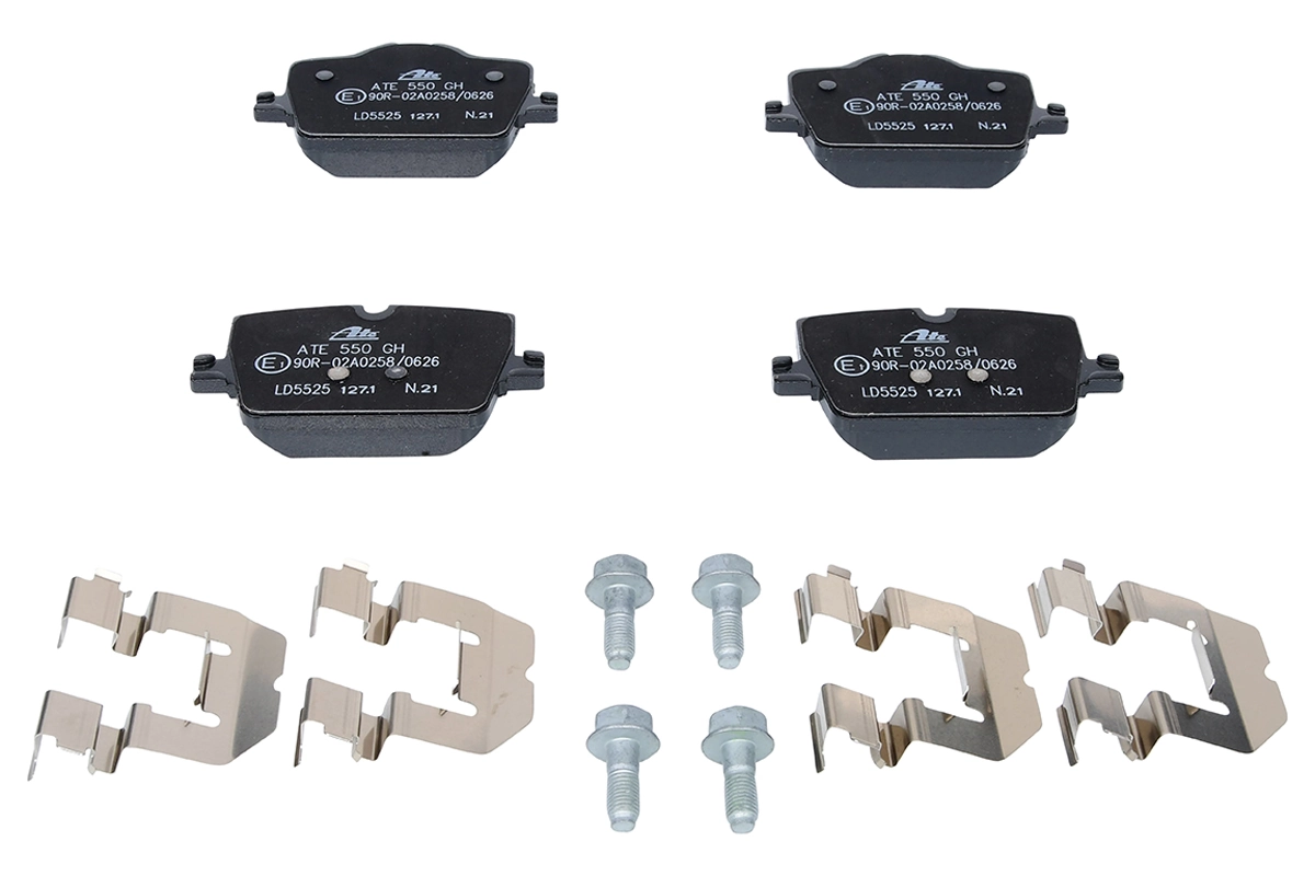 Brake Pad Set, disc brake ATE Ceramic 13.0470-5525.2
