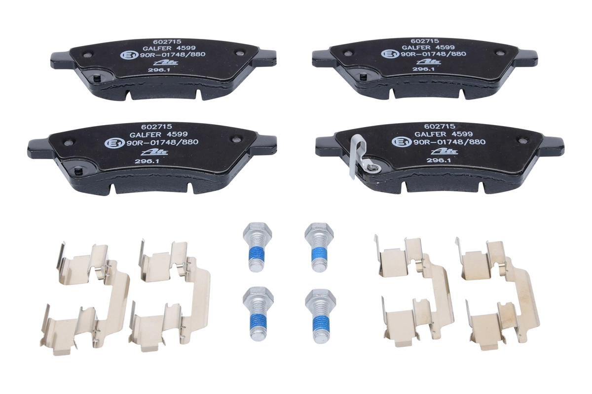 Brake Pad Set, disc brake 13.0460-2715.2