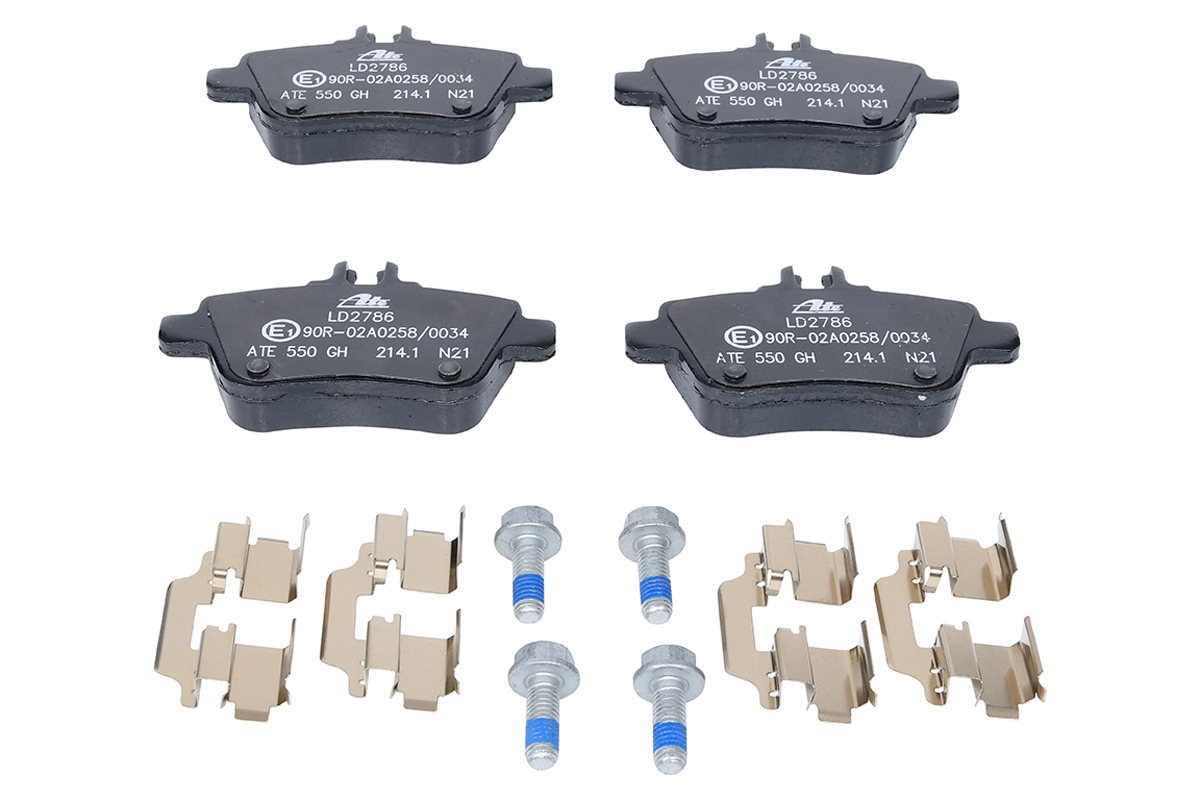 Brake Pad Set, disc brake ATE Ceramic 13.0470-2786.2