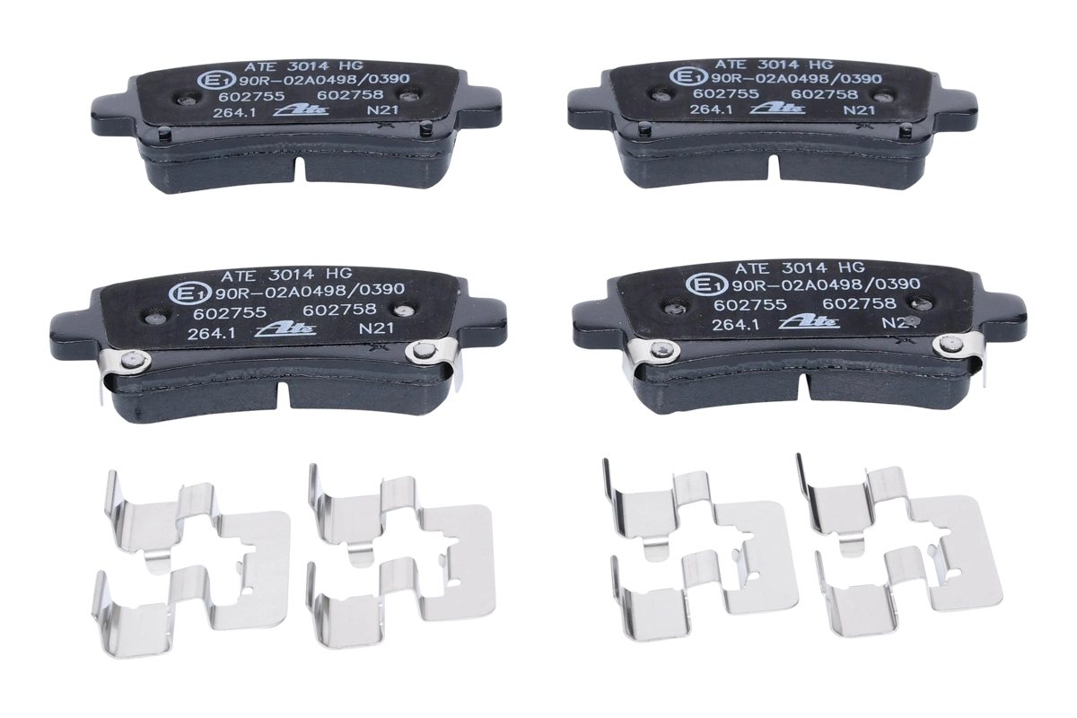 Brake Pad Set, disc brake 13.0460-2758.2