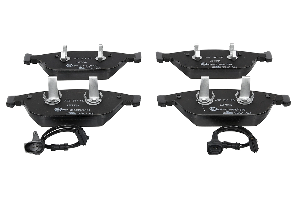 Brake Pad Set, disc brake ATE Ceramic 13.0470-7281.2