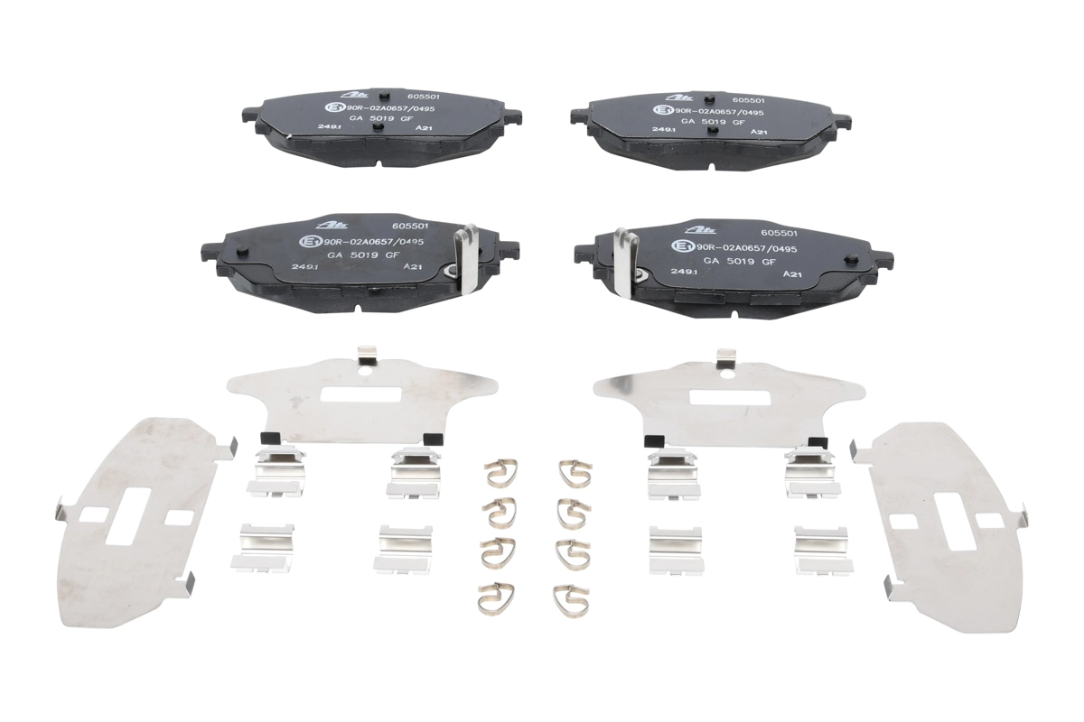 Brake Pad Set, disc brake 13.0460-5501.2