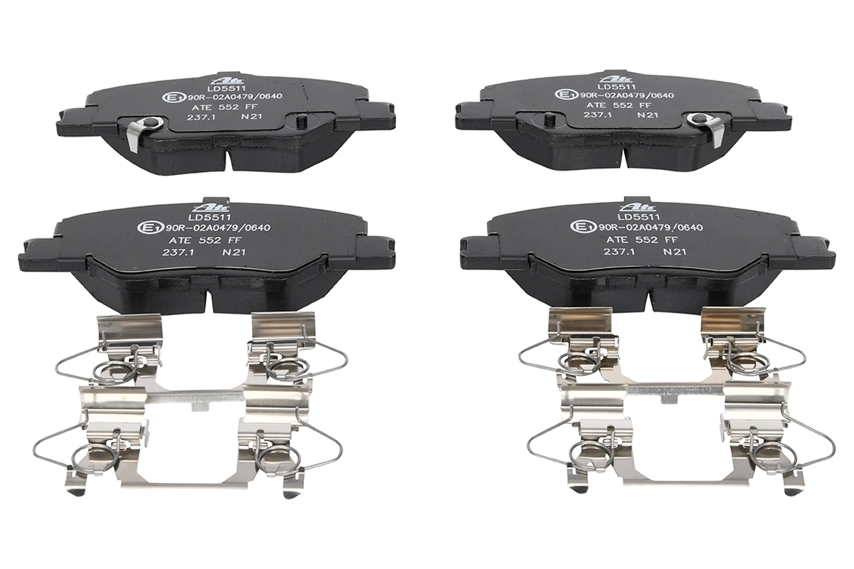 Brake Pad Set, disc brake ATE Ceramic 13.0470-5511.2