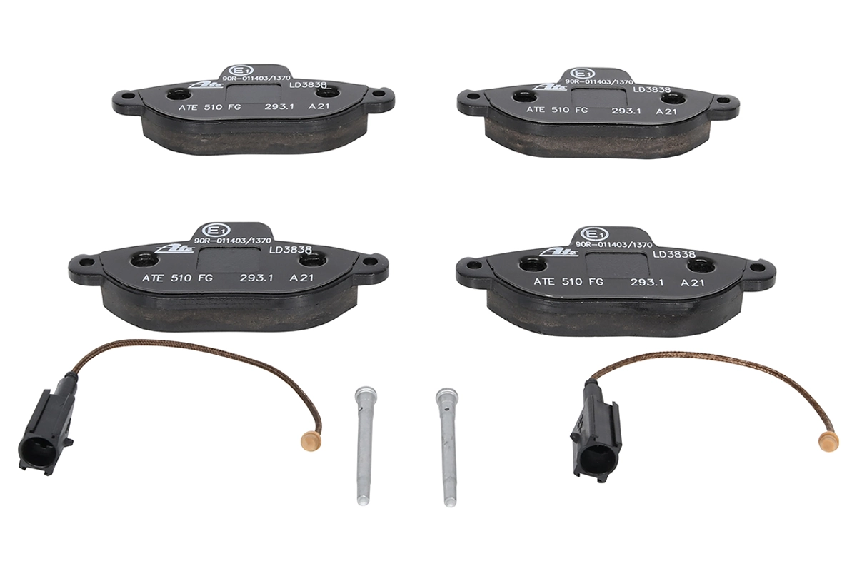 Brake Pad Set, disc brake ATE Ceramic 13.0470-3838.2