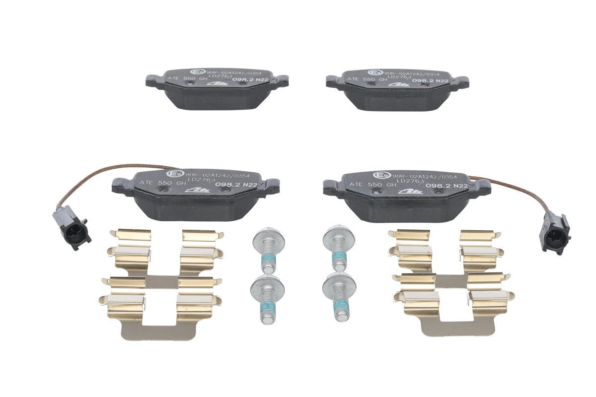 Brake Pad Set, disc brake ATE Ceramic 13.0470-2763.2