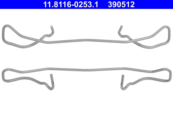 Spring, brake caliper 11.8116-0253.1