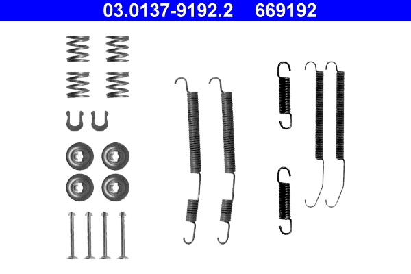 Accessory Kit, brake shoes 03.0137-9192.2