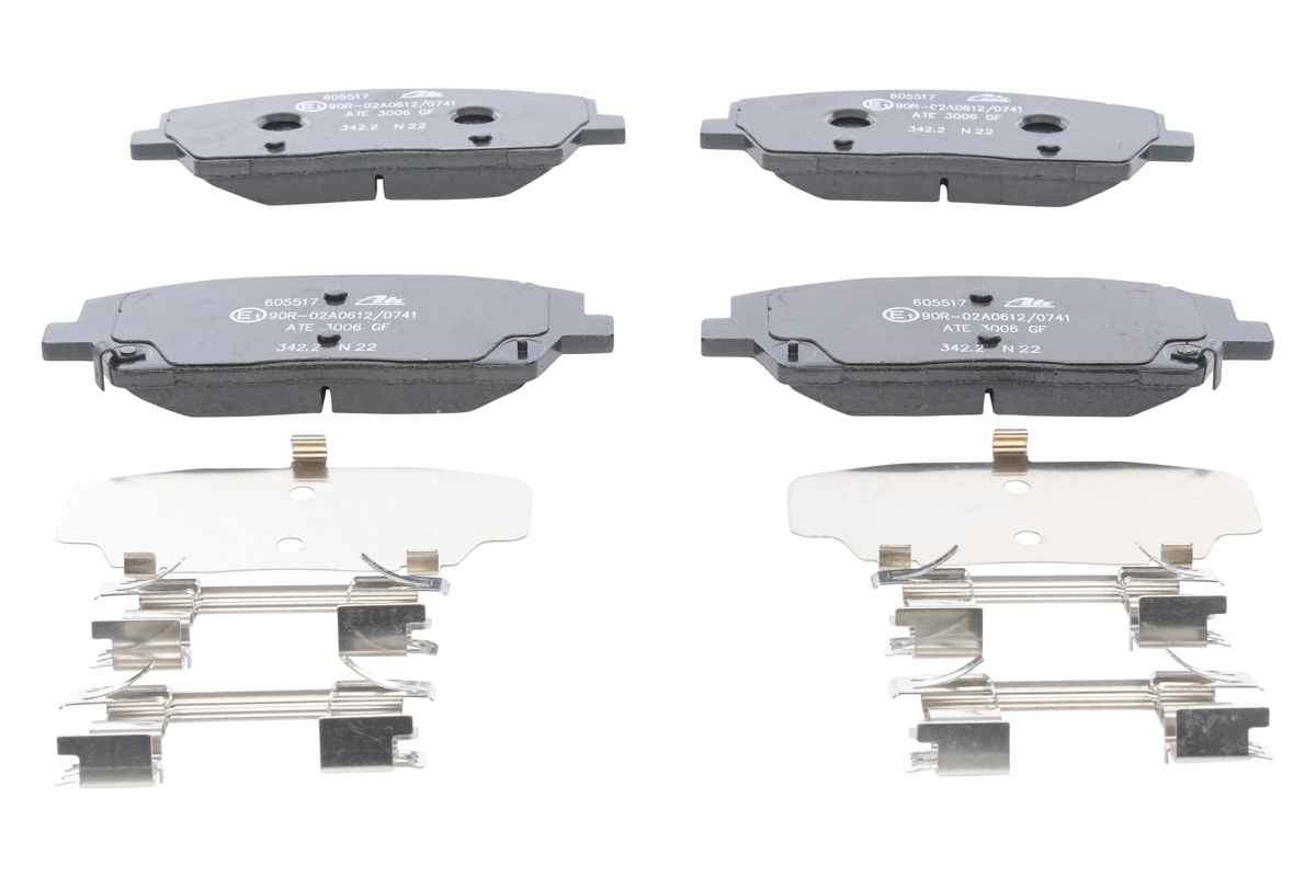 Brake Pad Set, disc brake 13.0460-5517.2