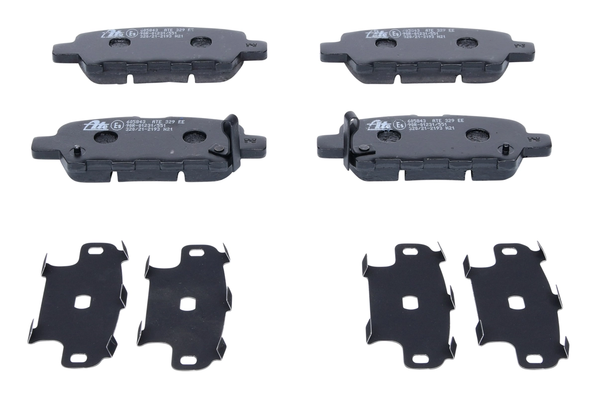 Brake Pad Set, disc brake 13.0460-5843.2