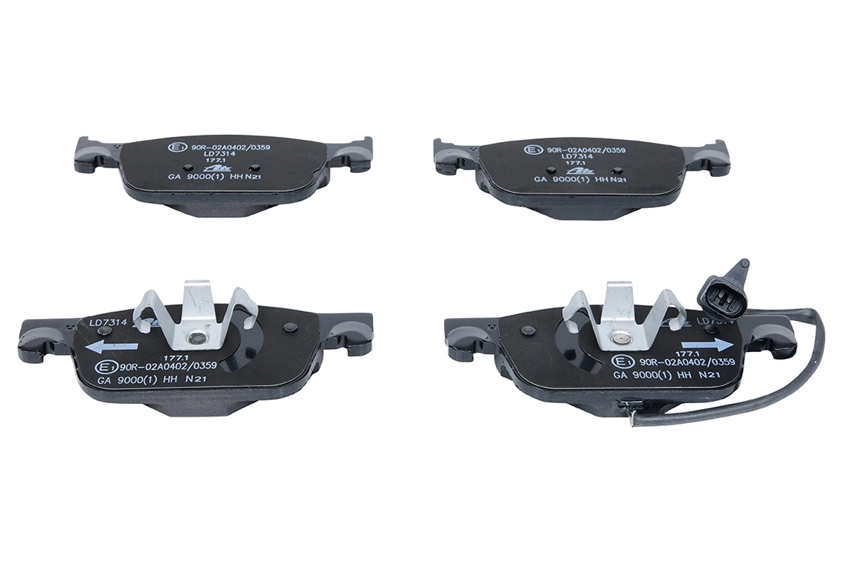 Brake Pad Set, disc brake ATE Ceramic 13.0470-7314.2