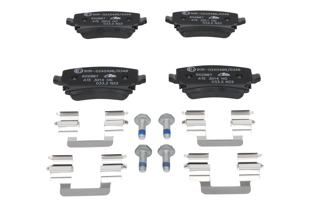 Brake Pad Set, disc brake 13.0460-2887.2