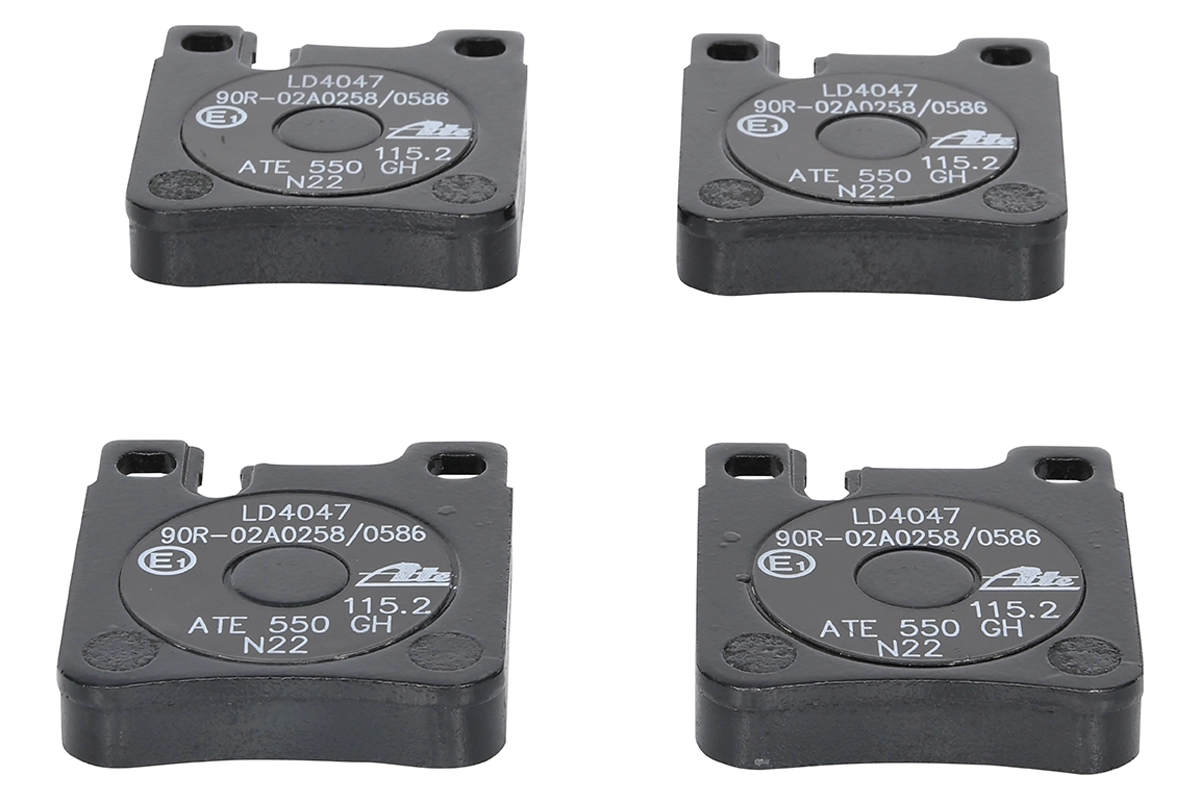 Brake Pad Set, disc brake ATE Ceramic 13.0470-4047.2