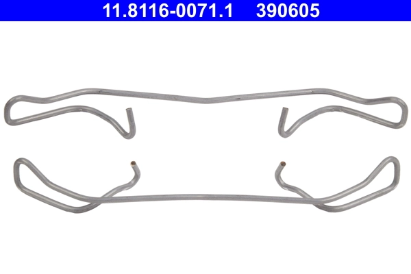 Spring, brake caliper 11.8116-0071.1