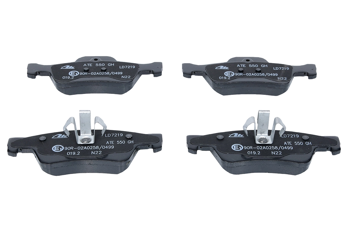 Brake Pad Set, disc brake ATE Ceramic 13.0470-7219.2