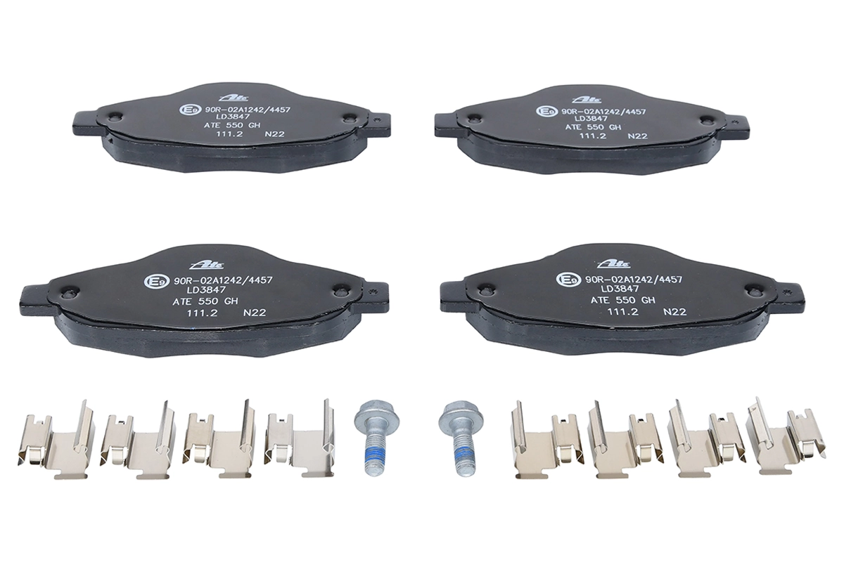Brake Pad Set, disc brake ATE Ceramic 13.0470-3847.2