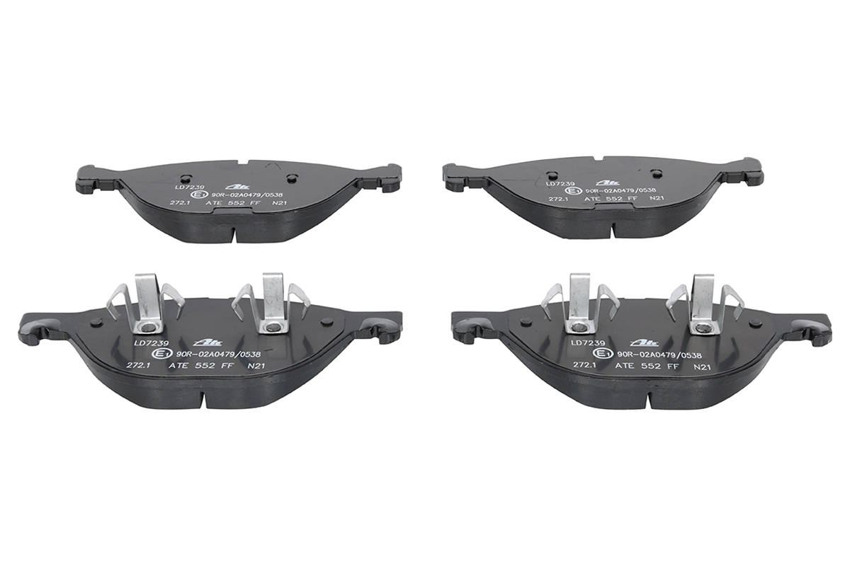 Brake Pad Set, disc brake ATE Ceramic 13.0470-7239.2