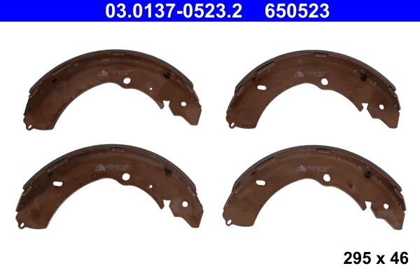 ATE 03.0137-0523.2 Brake Shoe Set