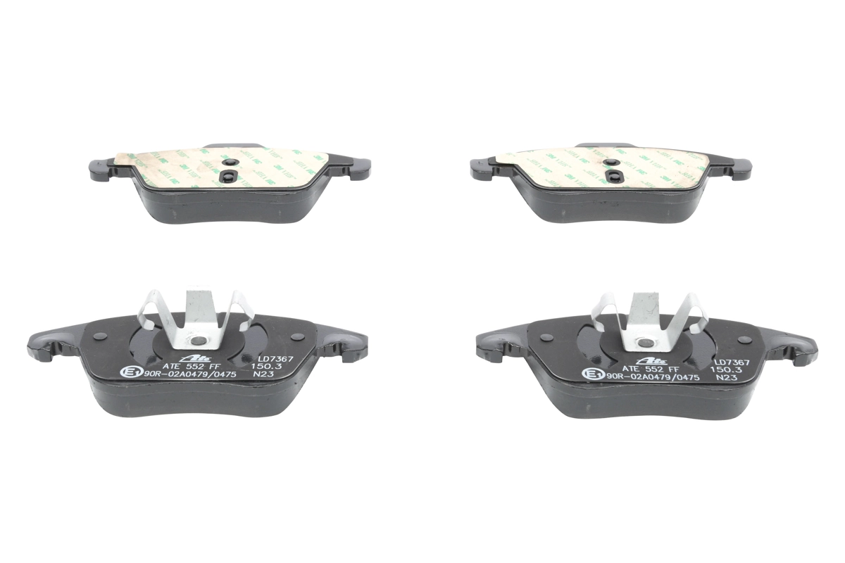 Brake Pad Set, disc brake ATE Ceramic 13.0470-7367.2