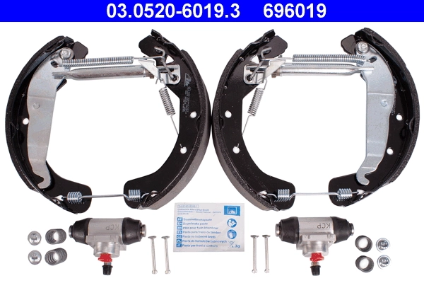 Brake Shoe Set Original ATE TopKit 03.0520-6019.3