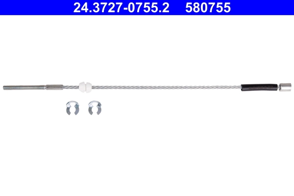 Cable Pull, parking brake 24.3727-0755.2