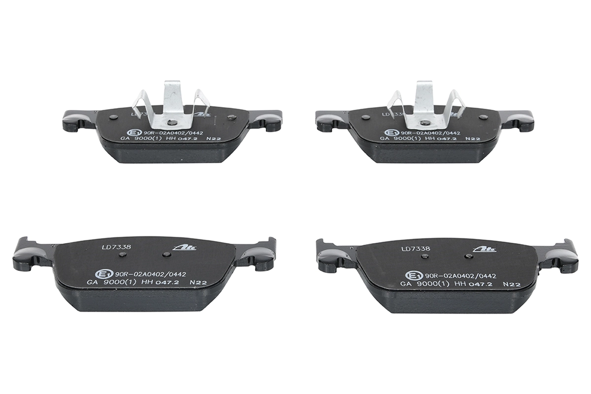 Brake Pad Set, disc brake ATE Ceramic 13.0470-7338.2