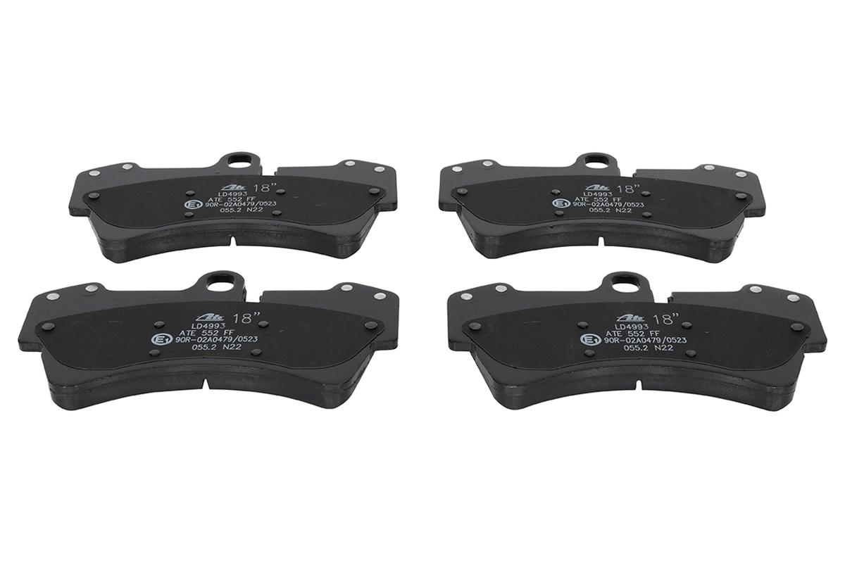 Brake Pad Set, disc brake ATE Ceramic 13.0470-4993.2