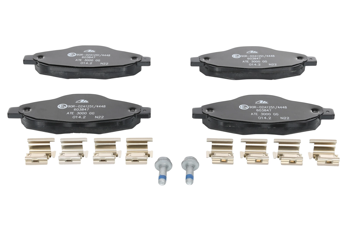 Brake Pad Set, disc brake 13.0460-3847.2