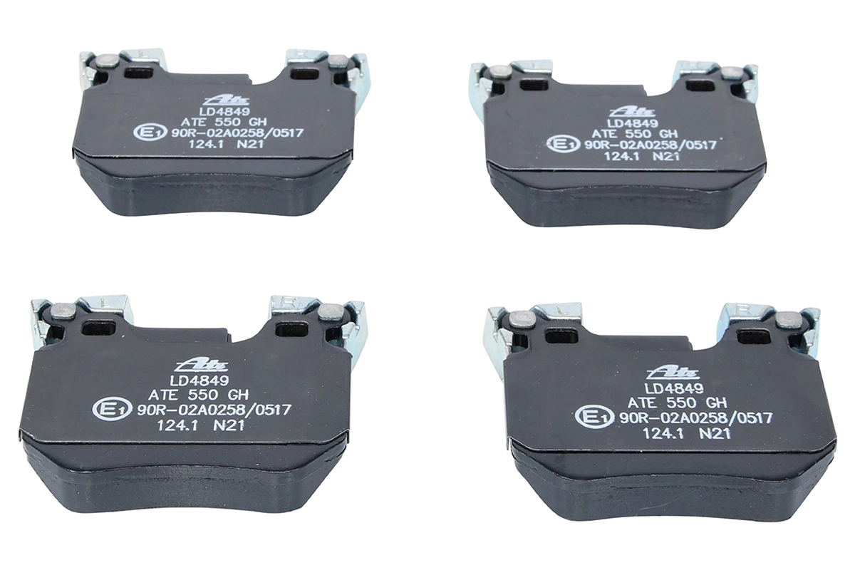 Brake Pad Set, disc brake ATE Ceramic 13.0470-4849.2