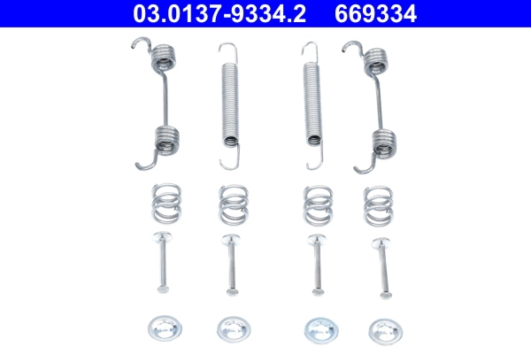 Accessory Kit, parking brake shoes 03.0137-9334.2