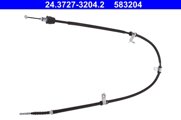 Cable Pull, parking brake 24.3727-3204.2