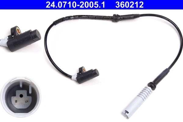 Sensor, wheel speed 24.0710-2005.1