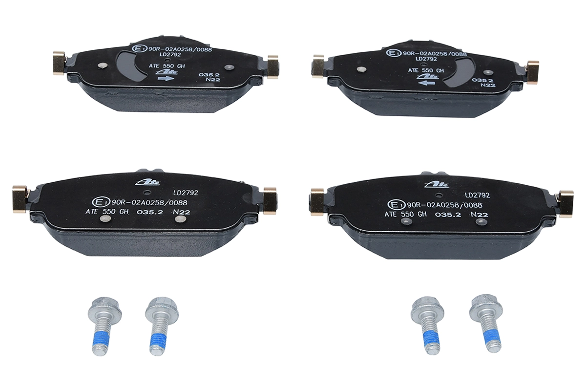 Brake Pad Set, disc brake ATE Ceramic 13.0470-2792.2