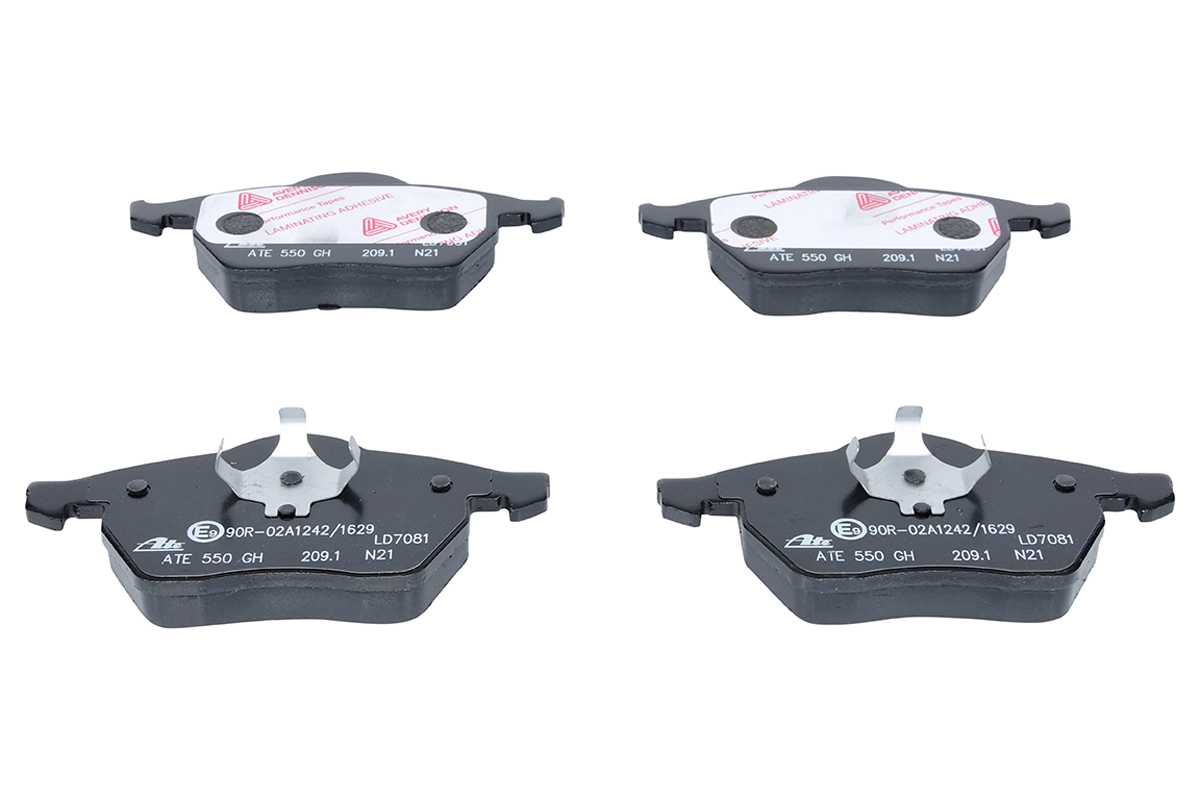 Brake Pad Set, disc brake ATE Ceramic 13.0470-7081.2