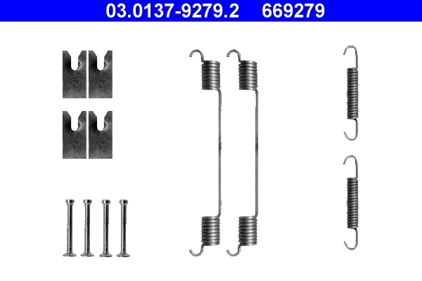 Accessory Kit, brake shoes 03.0137-9279.2