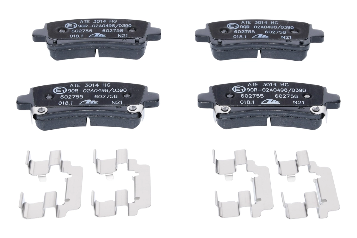 Brake Pad Set, disc brake 13.0460-2755.2