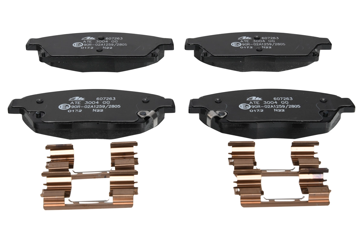 Brake Pad Set, disc brake 13.0460-7263.2